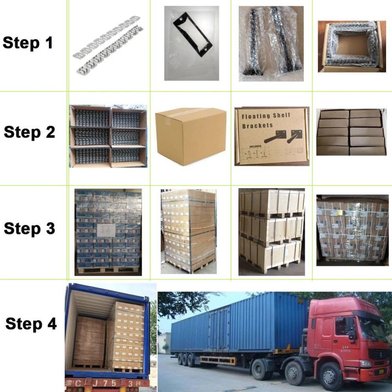 OEM Drop Shipping Wall Shelf Brackets for Home Storage
