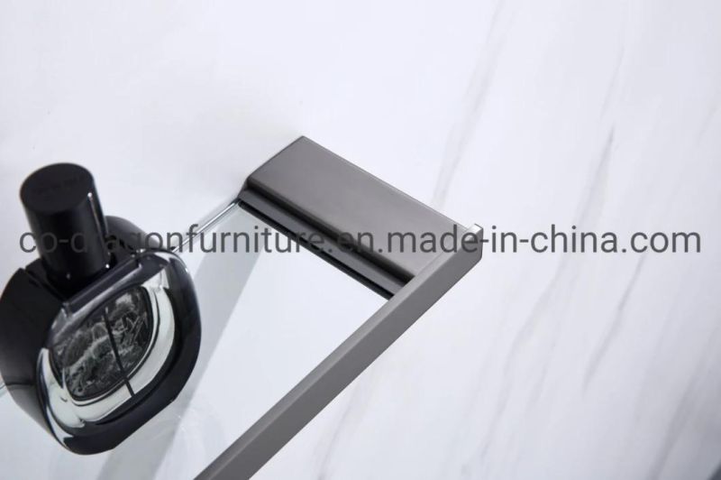 Modern Toilet Accessories Wall Mounted Glass Shelf for Bathroom Rack