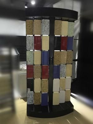 Customized Unique Metal Display Stand/Display Rack for Marble/Quartz Exhibition/Advertising Equipment