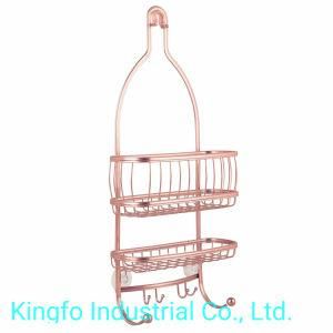 Metal Bathroom Wire Organizer Shelf Shower Caddy- Shower Rack