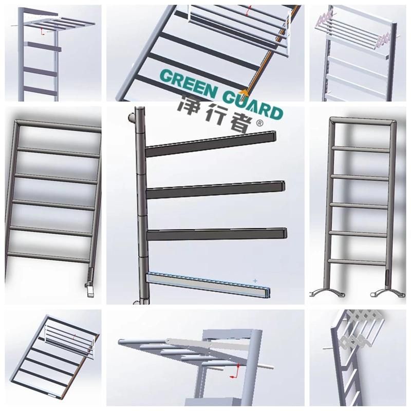 Ladder Heated Towel Racks 10-20 Bars Towel Heating Racks