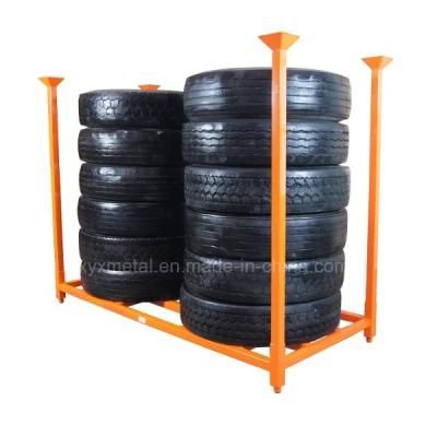 92&quot; X 40&quot; Truck Tire Stackable Storage Rack for TBR