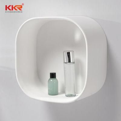 Solid Surface Stone Bathroom Wall Mount Shelf