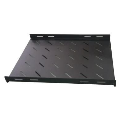 Network Cabinet Metal Fixed Shelf, Server Rack Tray for Storage