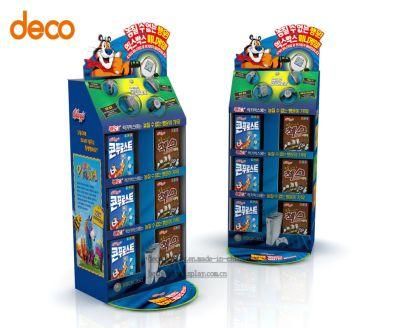 Paper Cardboard Display Stand Pop Display Rack for Retail