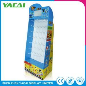 Store Paper Shelf Cardboard Advertising Floor Display Rack Factory