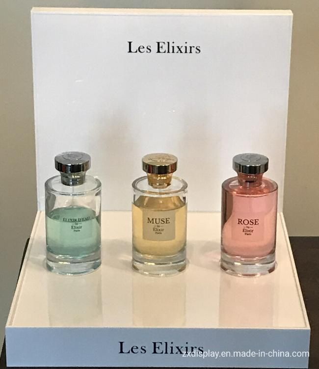 Customize Luxury Acrylic Plexiglass Perfume Cosmetic Display Stand