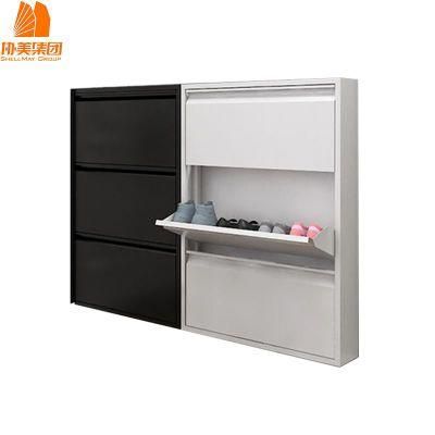 High Quality Steel Shoe Cabinet Design Shoes Rack/Shelf