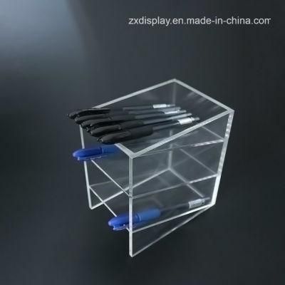 Handmade Ball Pen Holder Acrylic Display Pens Shelf