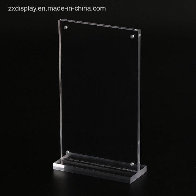 Wholesale A4 A5 Clear Acrylic Table Display Tent Sign Holder