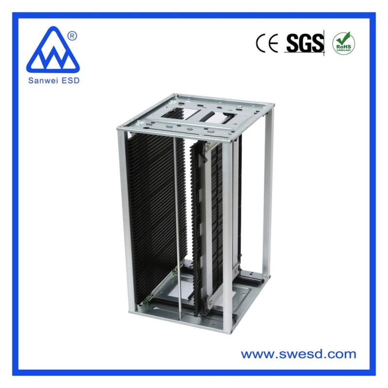 ESD Plastic Storage PCB Rack Carrier for SMT Line