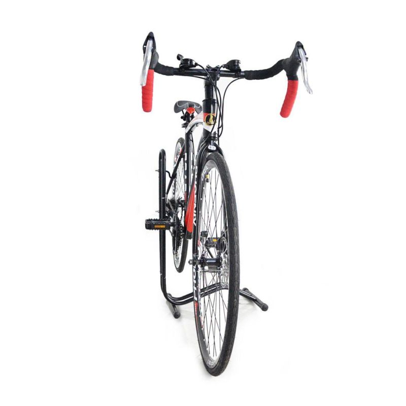 Solid Steel Floor Bicycle Bike Storage Rack Repair Hanger Rack