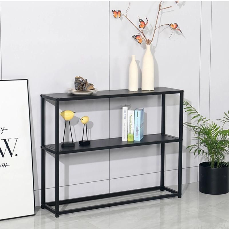 Customized Wall Shelf, Entrance Hallway Porch Cabinet, Multi-Grid Wrought Iron Shelf