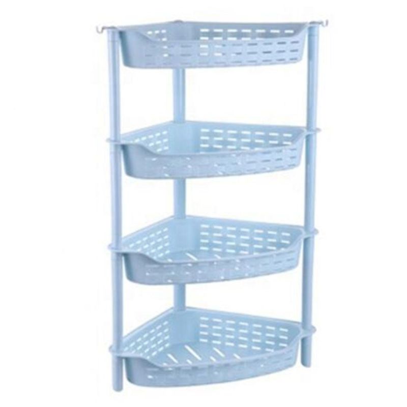 Fplastic Detachable Kitchen Bathroom Storage Shelves Rack