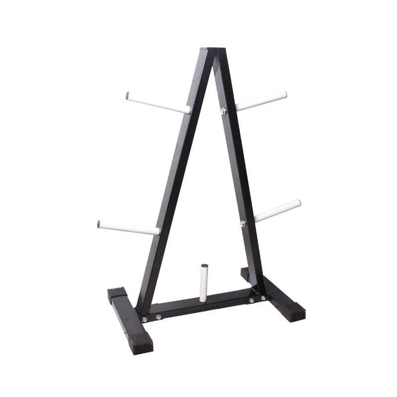 High Quality Custom Commercial Fitness Vertical Detachable Gym Weightlifting Plate Storage Rack