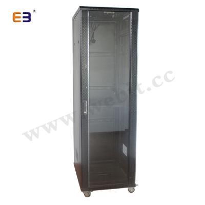 19&prime;&prime; Popular Server Rack with Arc Perforated Border Network Cabinet