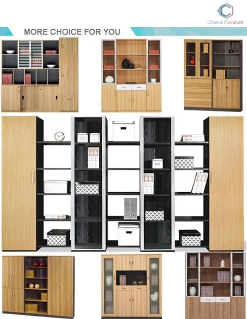 Modern 5 Doors Office Cabinet Wooden Display Rack (CAS-FC31418)
