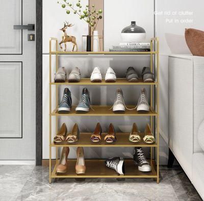 Shoe Shelf in The Bedroom at The Door of The Home, Good-Looking, Economical, Small-Sized Household Dormitory