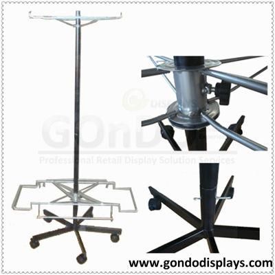 Rotating Counter Display Metal Shelf 147*57*77cm