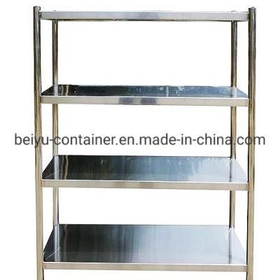 Spare Part Shipping Container Shelf with Corten Steel and Stainless Steel