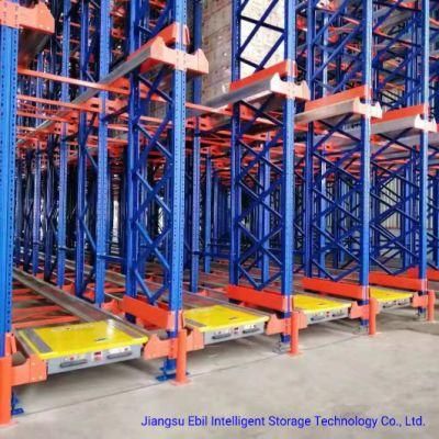 Warehouse Storage Pallet Shuttle Racking+Forklift+Pallet Mole