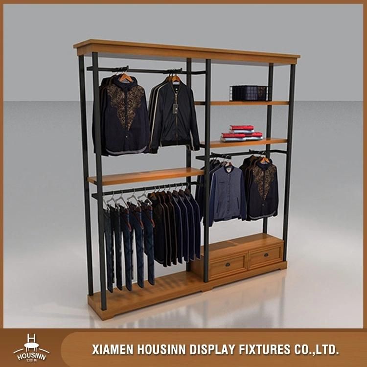 Round Metal Clothing Display Rack