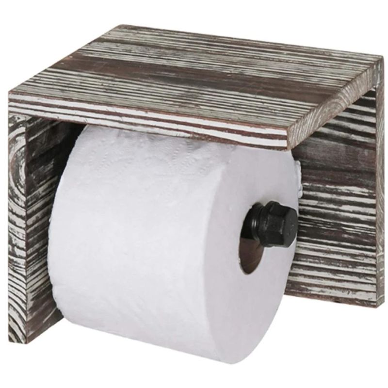 Bathroom Pipe Stainless Steel Roll Paper Holder Toilet Paper Holder