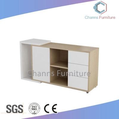 Elegant Design Wooden Office Bookcase with Foot Caps (CAS-FC18502)
