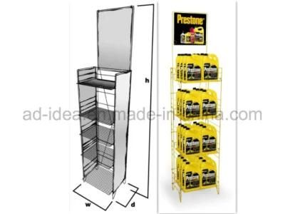 Lubricating Oil Metal Display, Storage Metal Display Rack