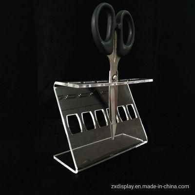 Customized Acrylic Scissors Stationery Display Stand for Store