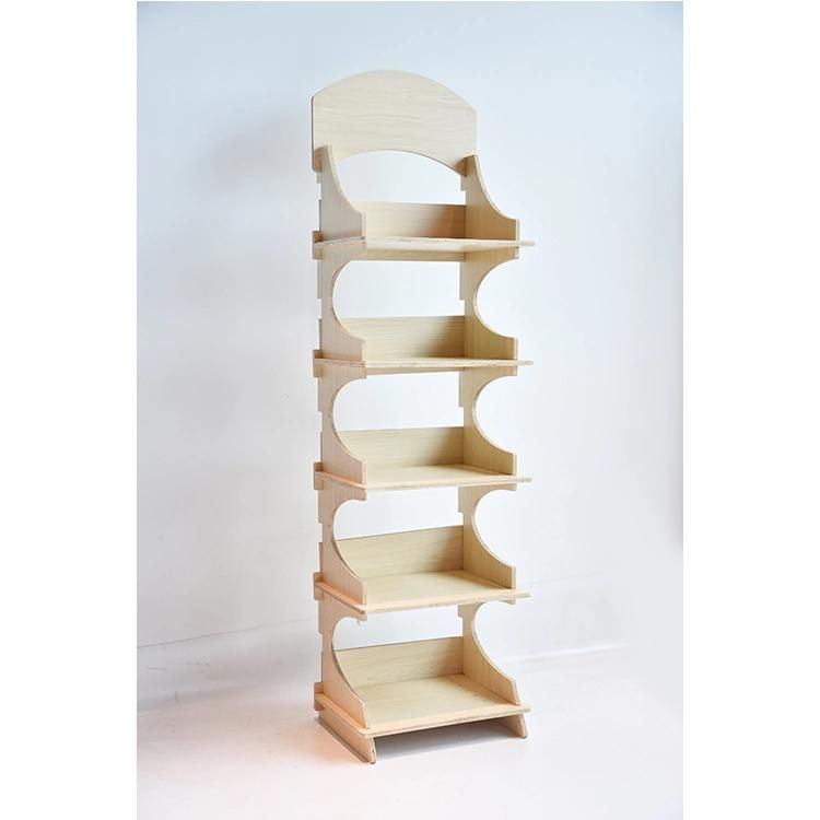 Hot Sale 5-Layer Ladder Bookshelf Ladder Shelf Storage Rack