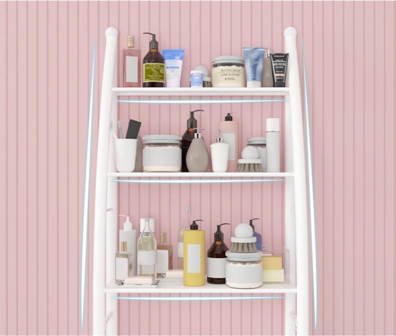 Bathroom Toilet Shelf Washing Machine Shelf Bathroom Storage Floor Shelf