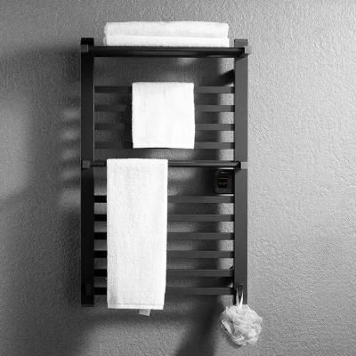 Kaiiy Bathroom Accessories Towel Warmer Rack Wall Mounted Heated Towel Rack for Bathroom Hostel