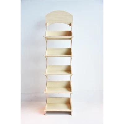 Hot Sale 5-Layer Ladder Bookshelf Ladder Shelf Storage Rack
