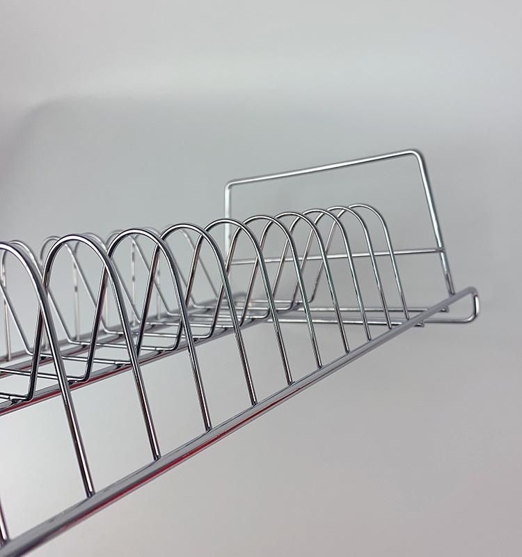 Kitchen Dish Plate Storage Rack with Utensil Holder and Tray