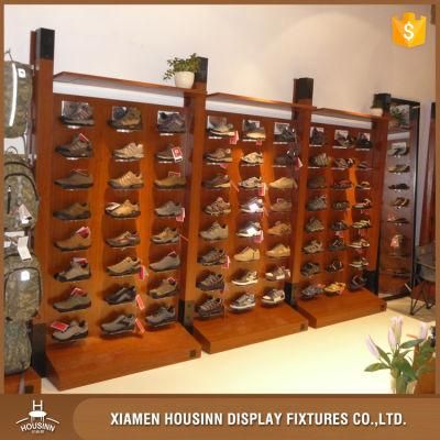 out Door Shoe Retail Store Wall Mount Display Shelf Shoe Display Rack for Shoe Clothing Brand Store