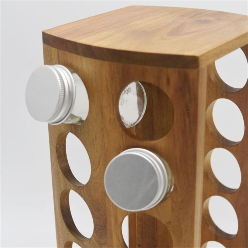 Wood Wine Holder 10 Bottle Stackable Modular Wood Wine Rack Wine Storage Rack