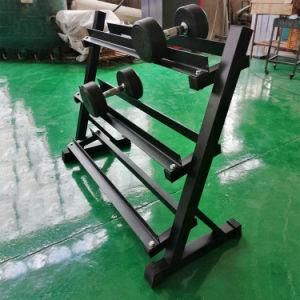 Fitness Gym Equipment 3 Tier Equipment Commercial Gym Use Dumbbell Storage Rack