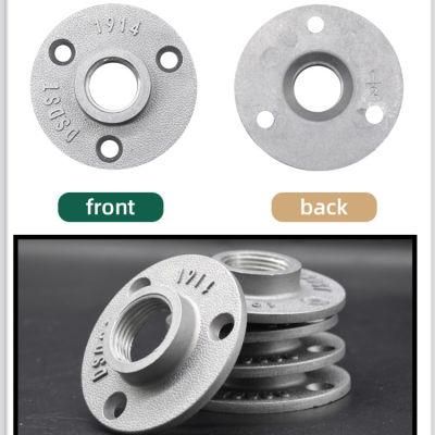 3 Holes Aluminium Alloy Floor Flanges