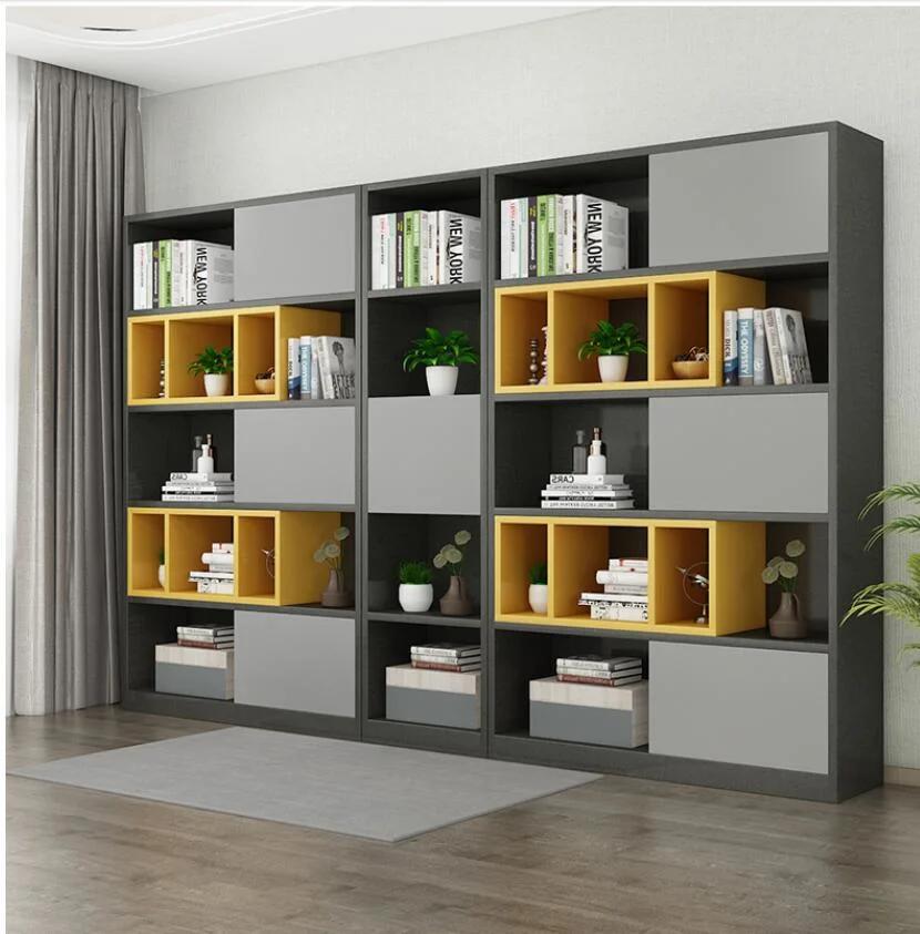 Bookshelf Student Bedroom Space Saving Multifunctional Children′ S Combination Bookcase