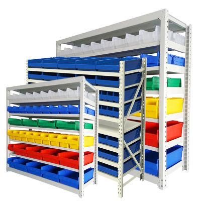 Warehouse Garage Stacking Plastic Racking Parts Bins for Shelves Rack Pallet