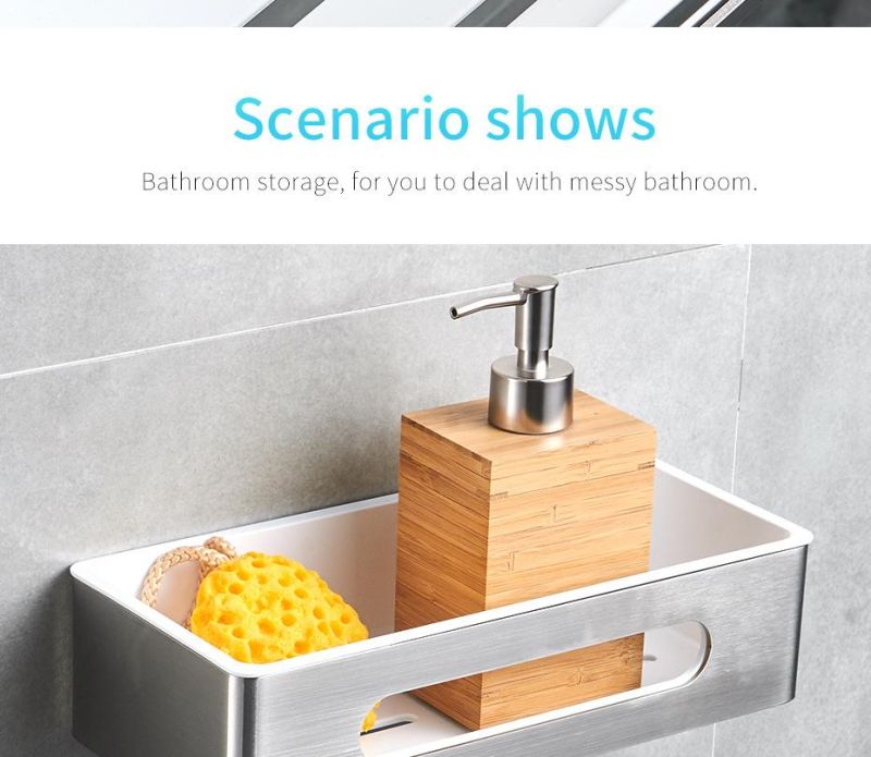 Flg Bathroom Fitting & Accessories Shelf Stainless Steel Bathroom Storage Rack