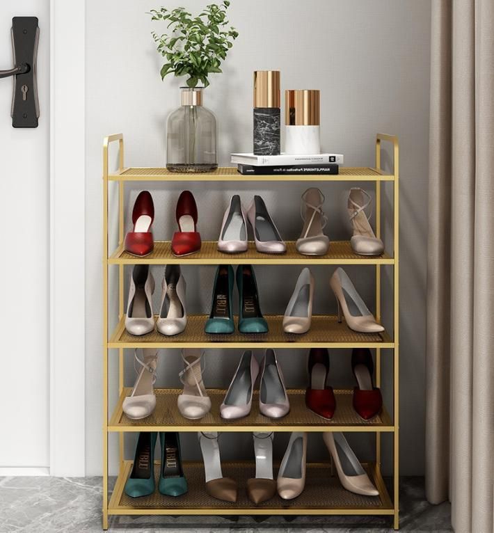 Shoe Shelf in The Bedroom at The Door of The Home, Good-Looking, Economical, Small-Sized Household Dormitory