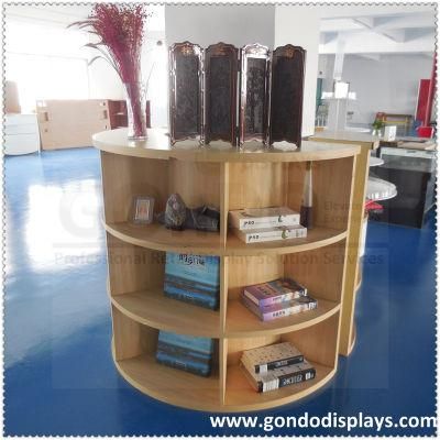 Literature 6 Shelf Display Multi-Function Cabinet Bookshelf