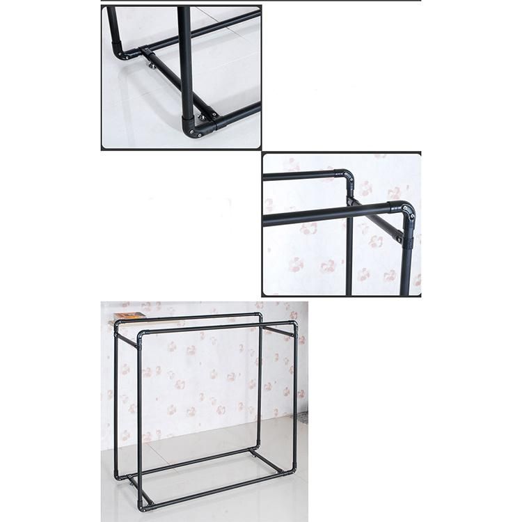 Golden Vintage Industrial Style Storage Rack