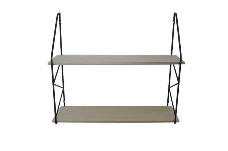 Wooden Commodity Shelf Commodity Shelf Bookshelf Iron Rack