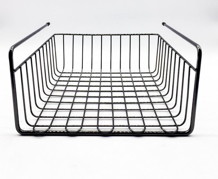 Kitchen Space Saving Under Shelf Storage Basket Rack