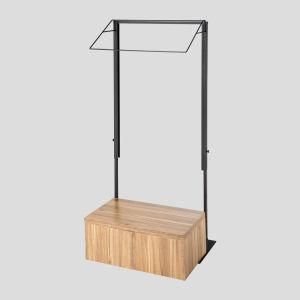 Creative Metal Display Rack with Customized Dimensions for Shopping Mall