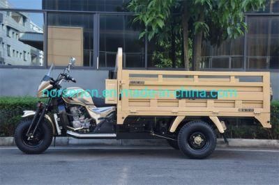 Three/3 Wheel Gasoline Motor/Motorcycle Tricycle with Cargo Box A3 43