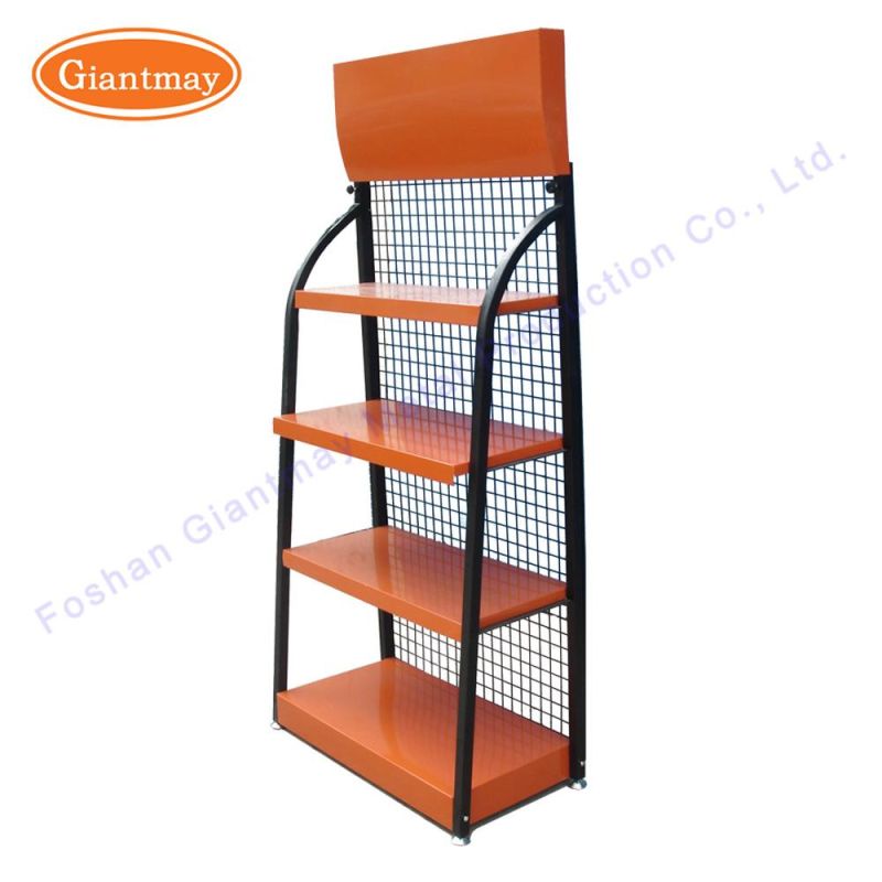 Metal Heavy Duty Motor Oil Bottle Display Rack for Shop